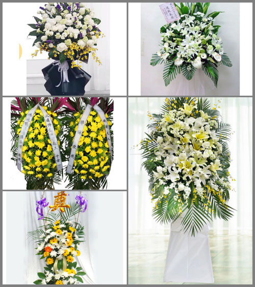 云南丽江宁蒗县宁利乡白事花篮预定
